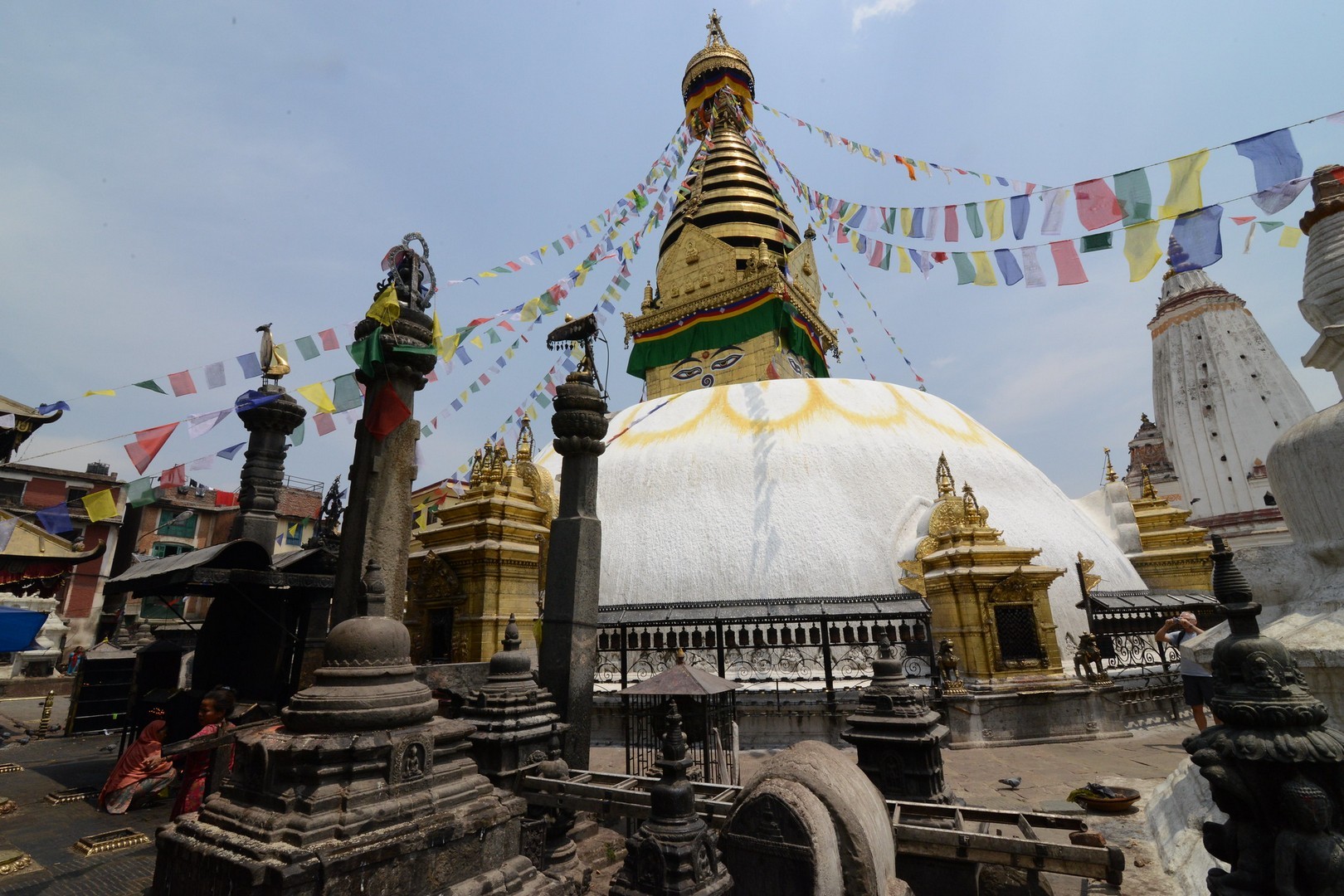 Your Exploration of the Stupa Begins: Monkey Madness & Ancient Vibes Awaits!